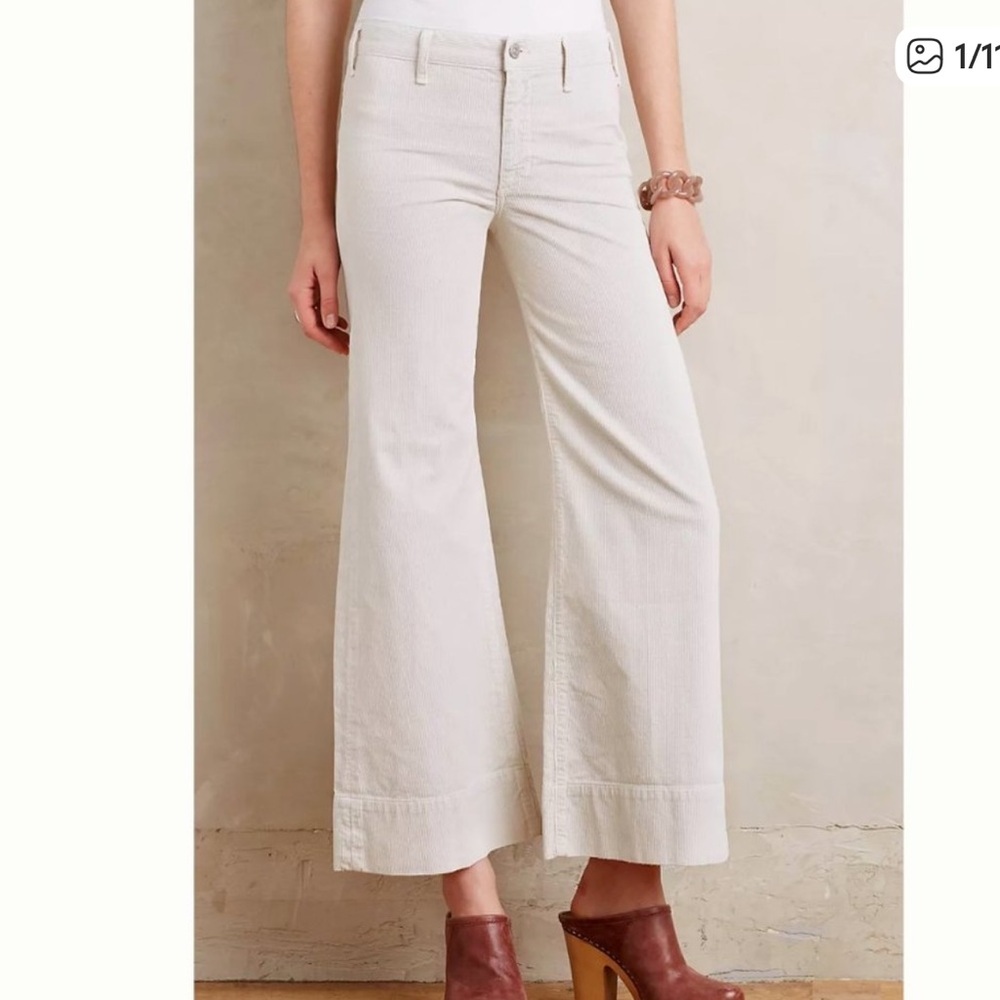 Citizens Of Humanity Corduroy Pants in Cream